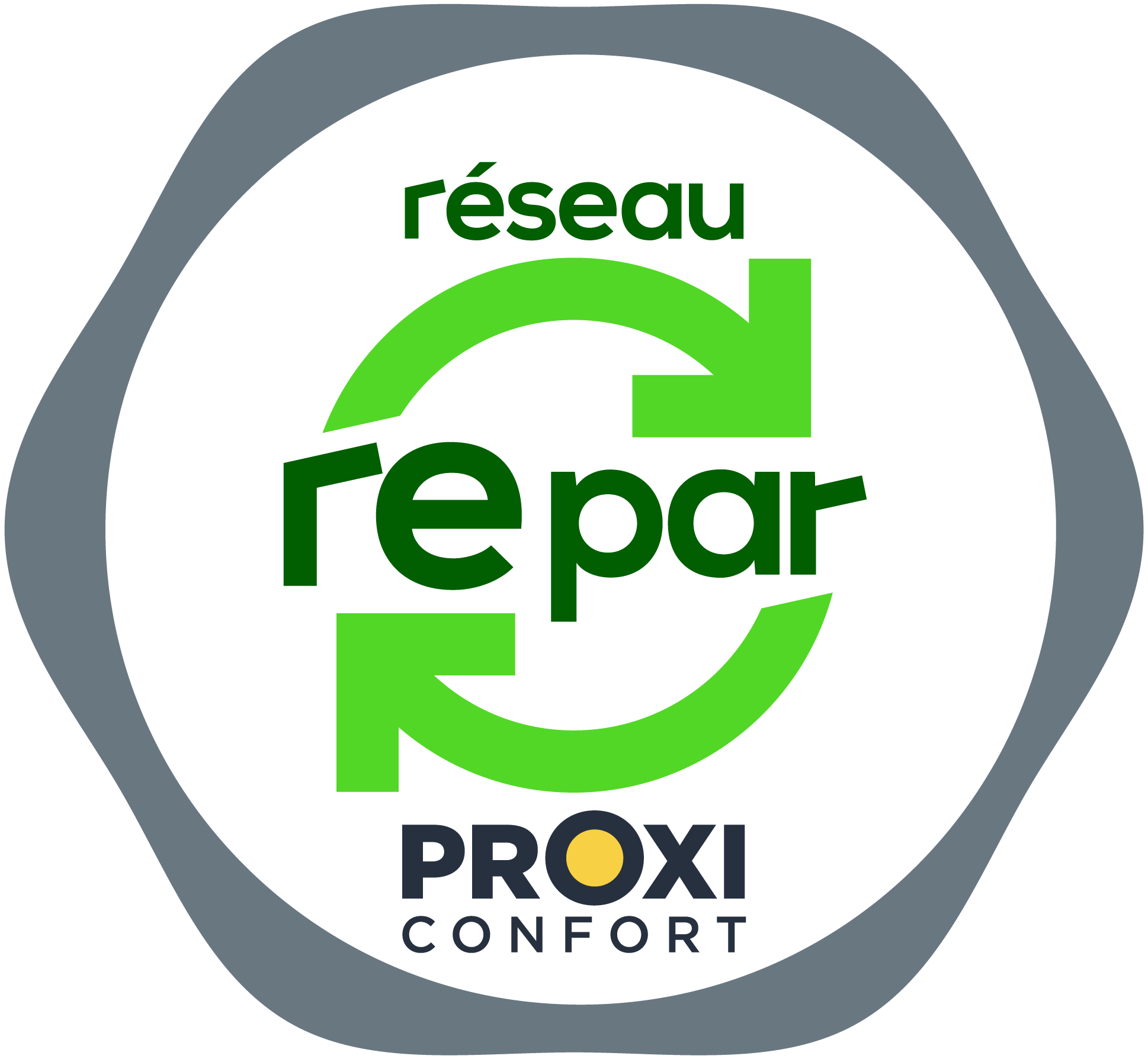 Logo Réseau REpar Proxi Confort réparation électroménager