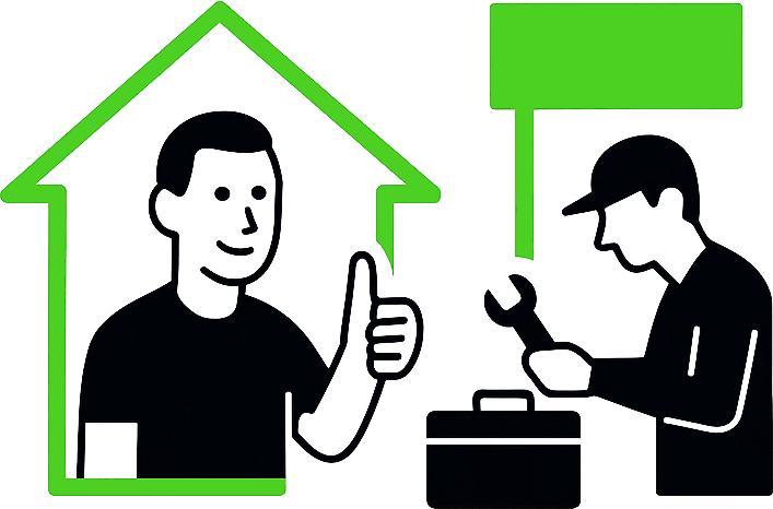 Des réparateurs électroménager qui travaillent à domicile ou en atelier