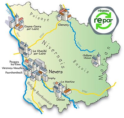 carte dépannage électroménager Nièvre