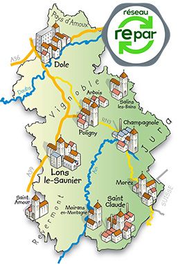 Réparateur électroménager Jura