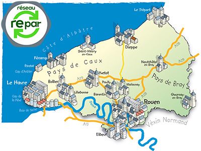 Carte dépannage électroménager 76