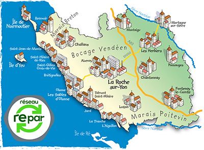 Carte dépannage électroménager 85
