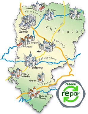 Carte dépannage électroménager Aisne