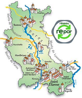Carte dépannage électroménager Loire