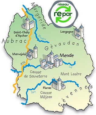 Carte dépannage électroménager Lozère