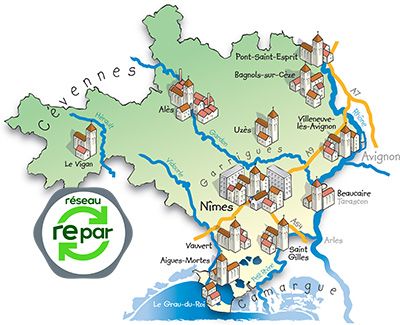 Carte réparateur électroménager Gard