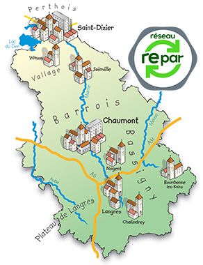 Carte réparateur électroménager Haute-Marne