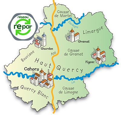 Carte réparateur électroménager Lot