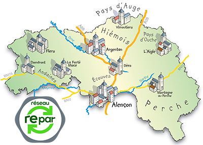 Carte réparateur électroménager Orne