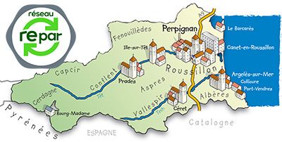 Carte réparateur électroménager Pyrénées-Orientales