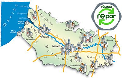 Carte réparateur électroménager Somme