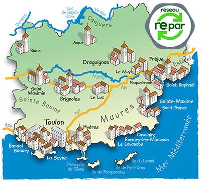 Carte réparateur électroménager Var