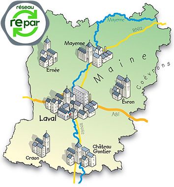 Carte réparation électroménager Mayenne